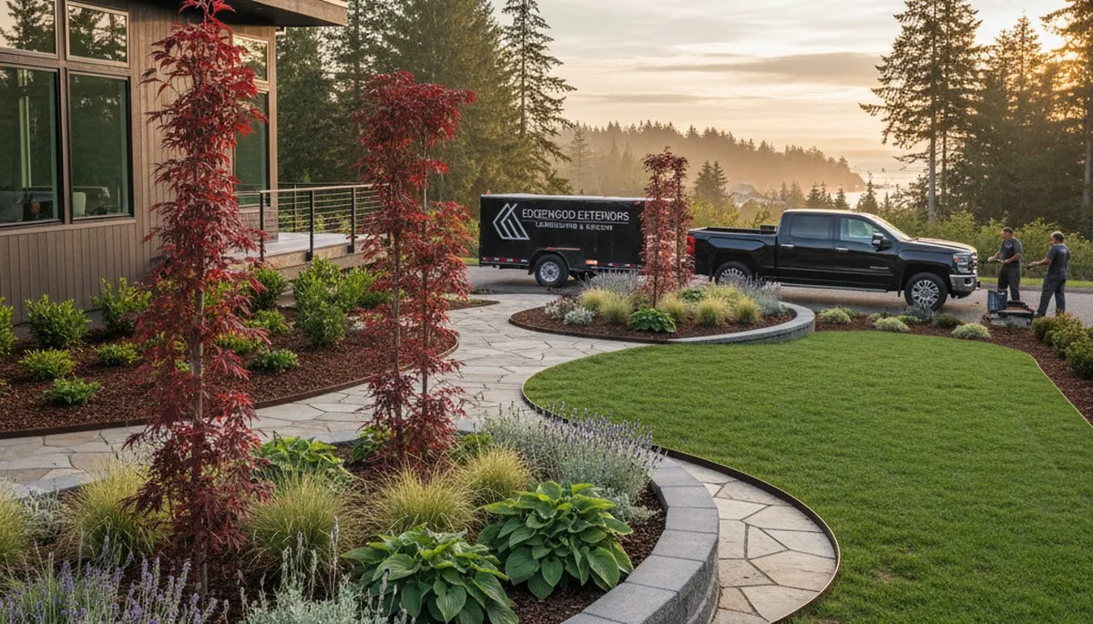 Tacoma, WA landscaping team providing professional lawn care and outdoor property maintenance