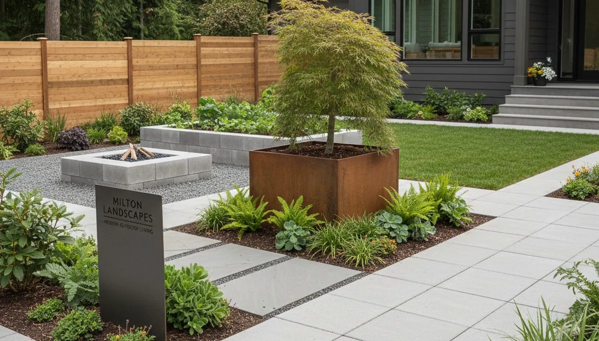 Tacoma, WA landscaping service crew providing professional lawn care for residential properties