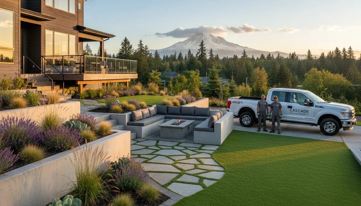 Tacoma, WA landscaping service team providing professional lawn care for local homes and businesses