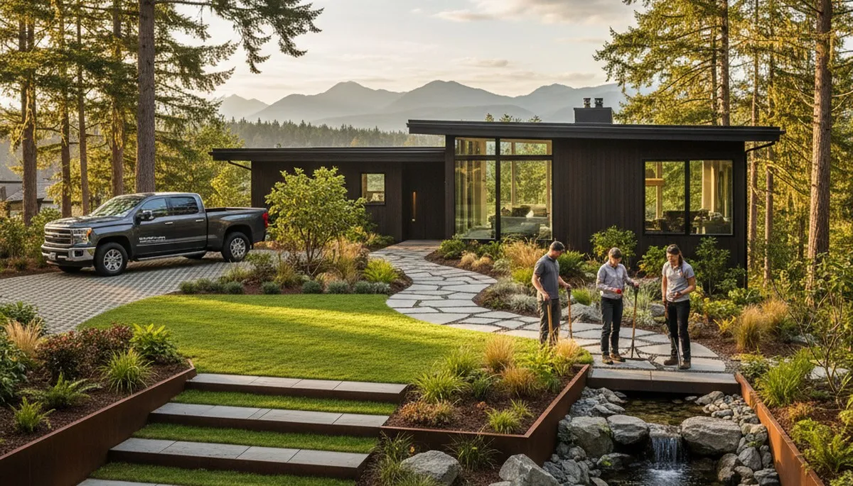 Tacoma, WA landscaping team providing professional lawn care and yard maintenance services