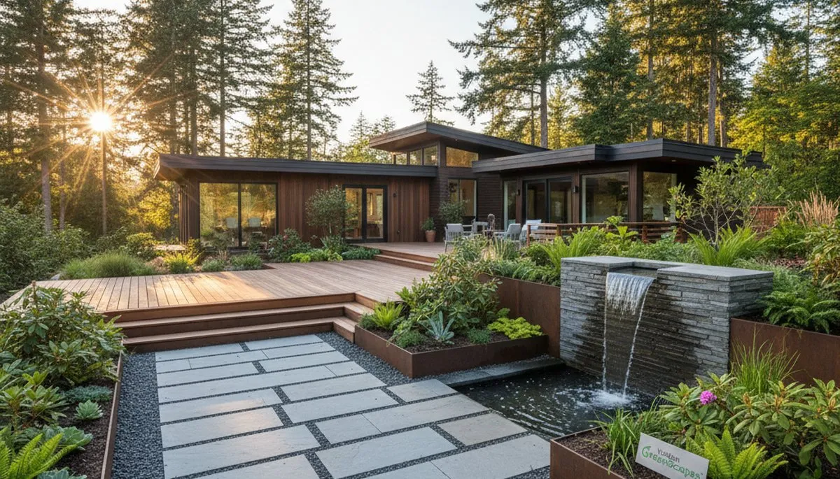 Landscaping service in Tacoma, WA with professional lawn care and yard maintenance team